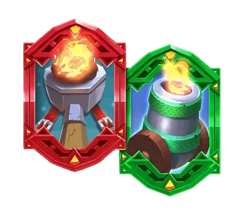 Red Catapult scatter symbol